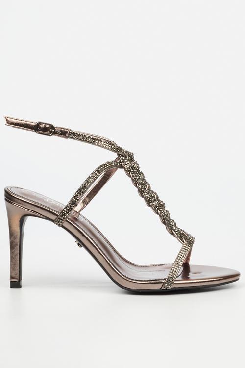 Dione 1 heel - pewter
