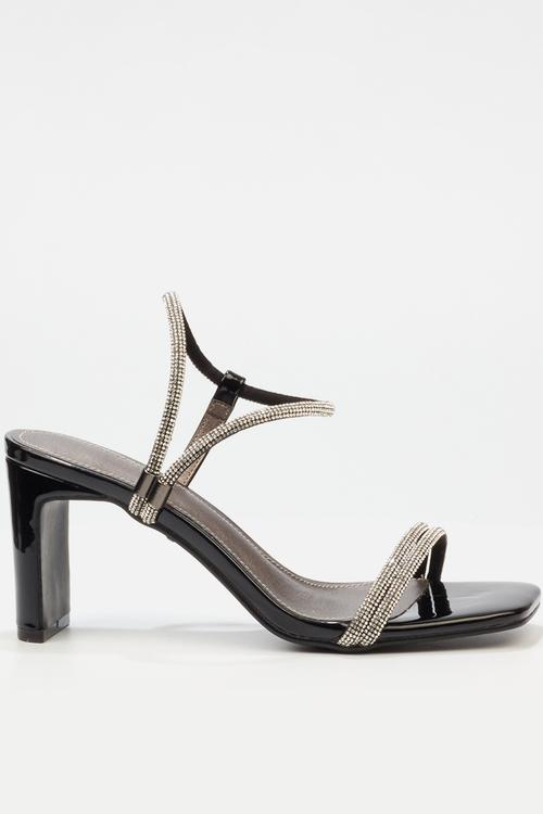 Charla 1 heel - black