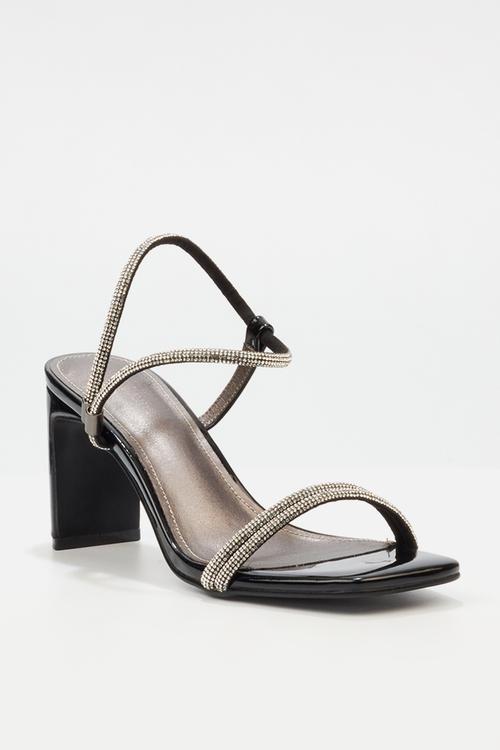 Charla 1 heel - black