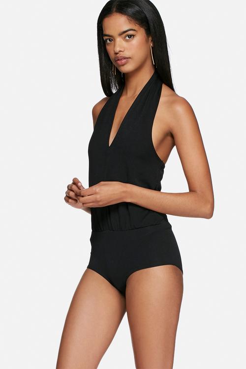 Stina halterneck bodysuit