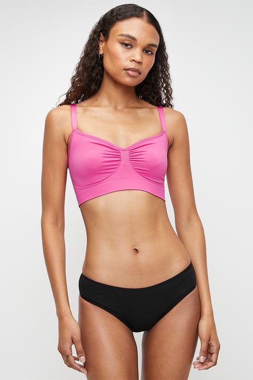 Everyday no wire comfort bra - pink