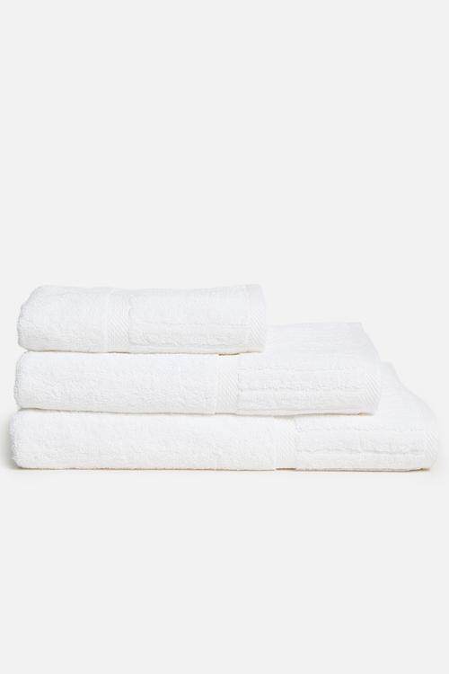 Galleon Towel - White