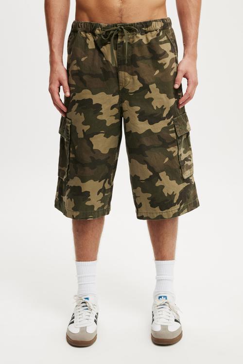 Super Baggy Cargo Short - Camo