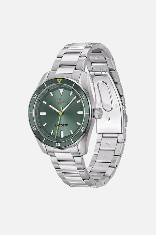 Lacoste boston 39mm watch- silver