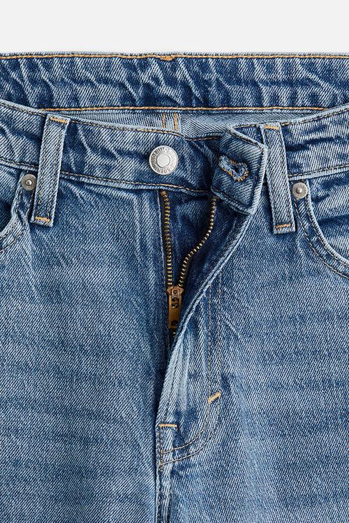Curvy fit flared high jeans - light denim blue