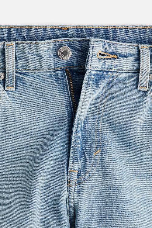 Curvy fit flared high jeans - light denim blue