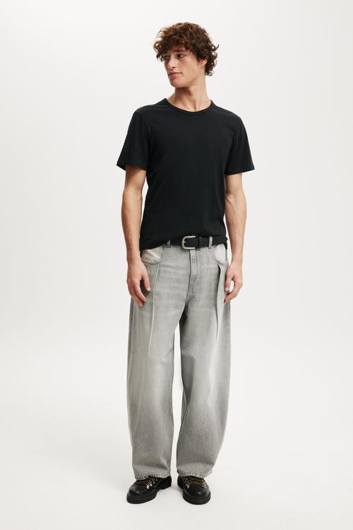 Baggy Balloon Jean - Shady Grey