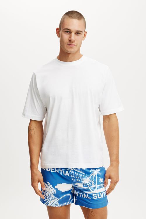 Stretch Swim Short - Blue Havana Print
