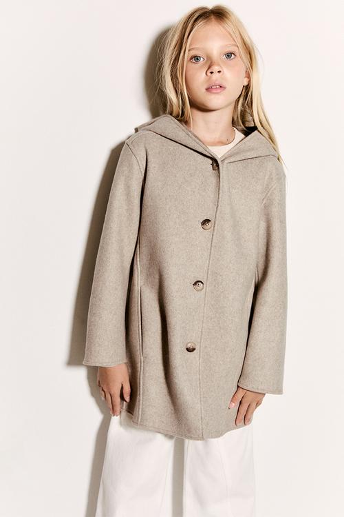 Coat sandra - light beige