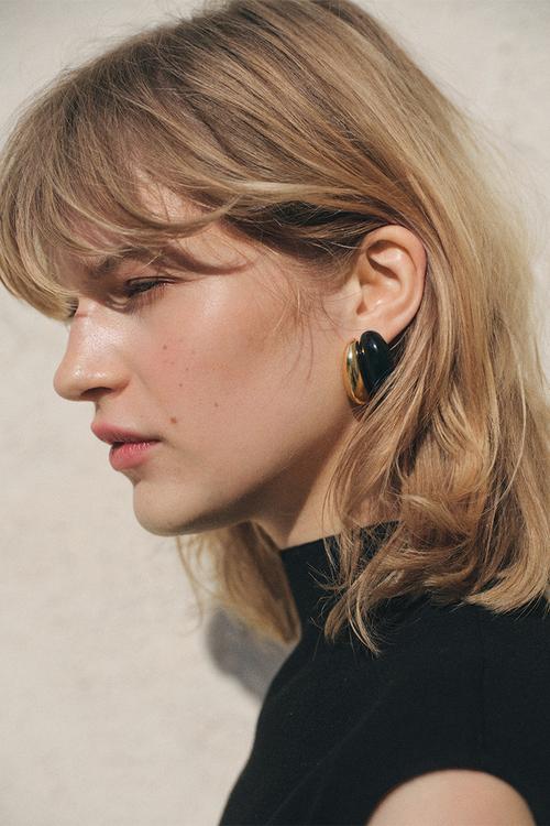 Leandra earrings - gold