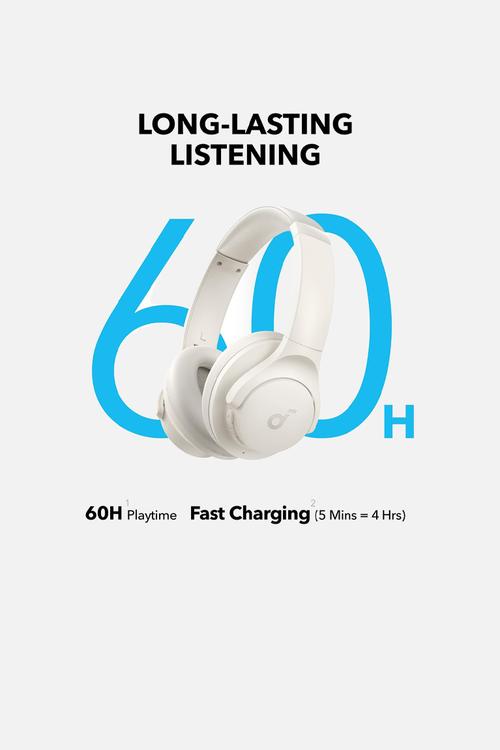 Soundcore Q11i Headphones - Cream White
