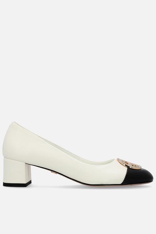 Halaine heel - white
