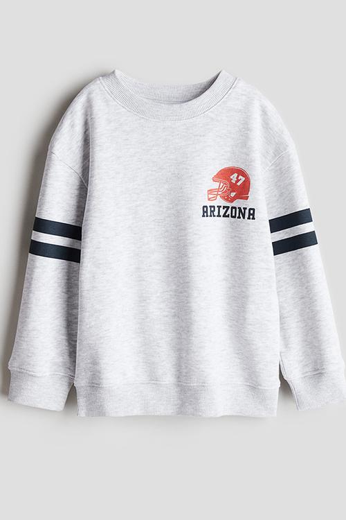 Sweatshirt - light grey arizona