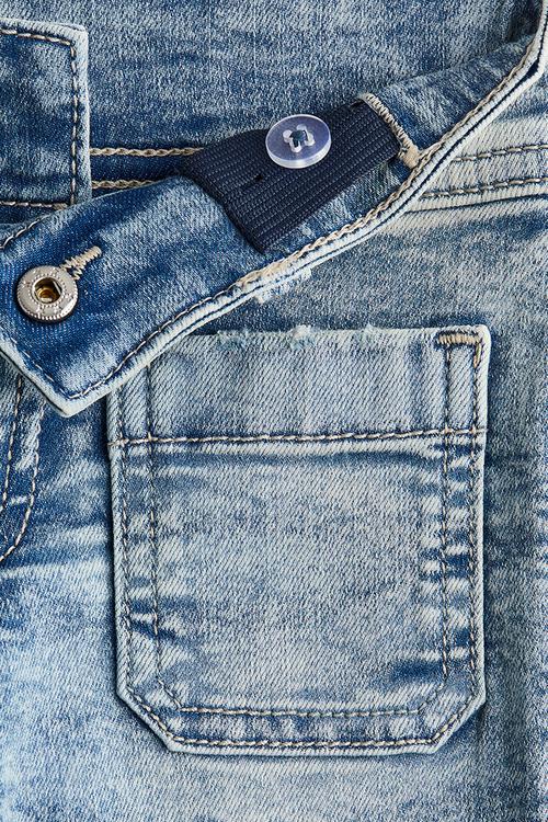 Superstretch flared leg jeans - light denim blue