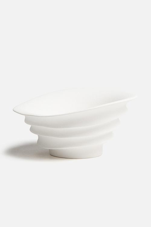 Stoneware bowl - white