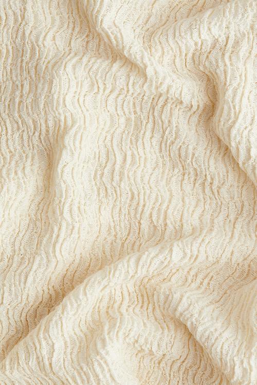 Jersey trousers - cream