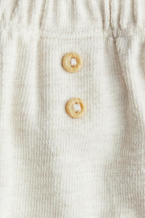 Cotton joggers - light beige