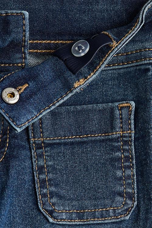 Superstretch flared leg jeans - dark denim blue