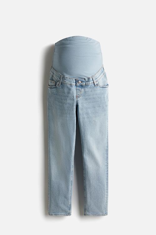 Mama slim ankle jeans - light denim blue