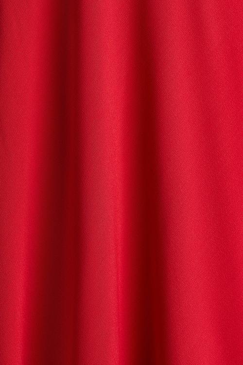 Crêpe slip skirt - red