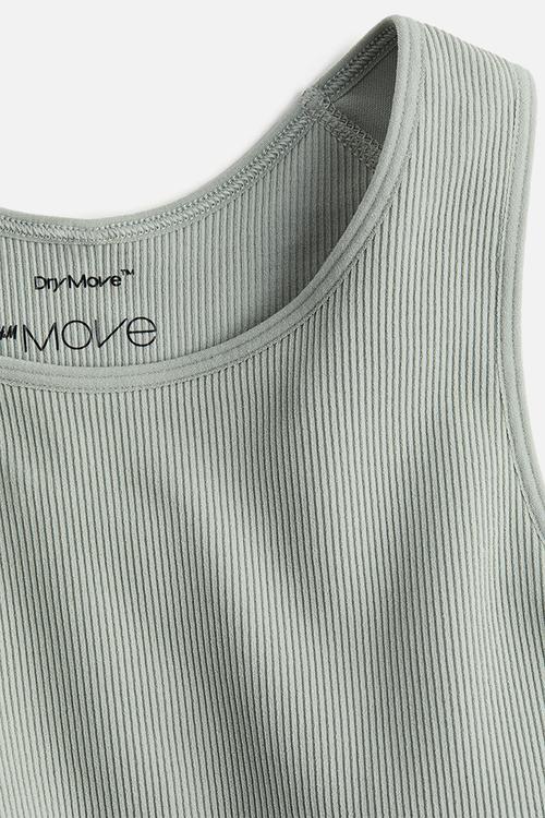 Medium support sports bra with drymove™ - turquoise