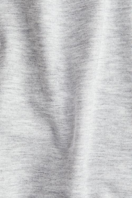 Wide jersey trousers - light grey marl 