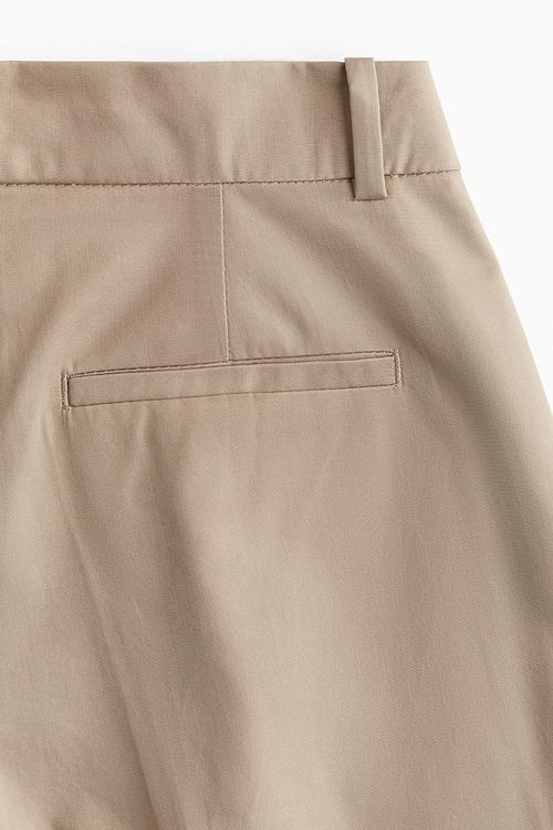 Crease-leg chinos - beige