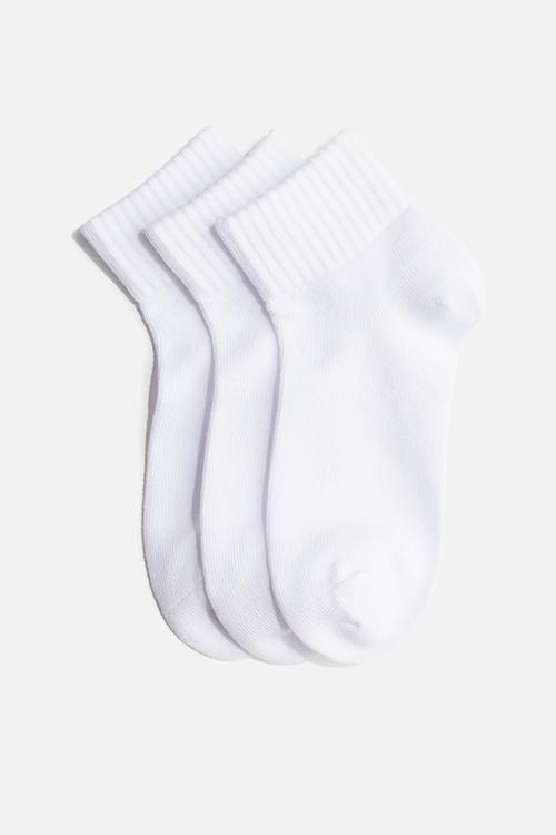 3-pack sports socks with drymove™ - white