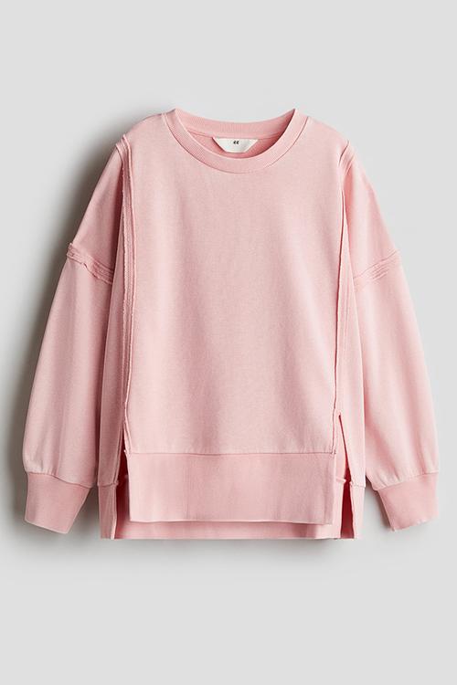 Oversized sweatshirt - light pink