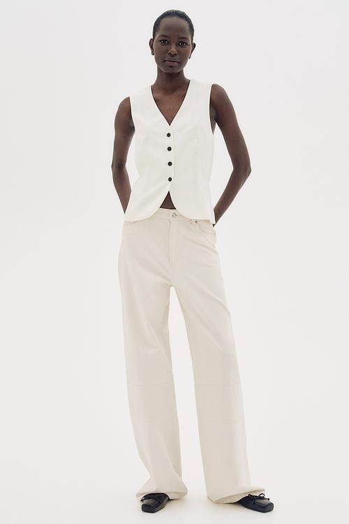 Suit waistcoat - cream