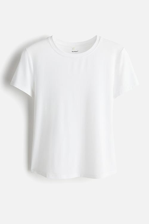 Sports top with drymove™ - white
