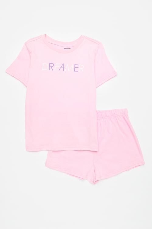 Pj set - pink/dreamer