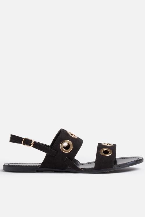 Eyelet Sandal