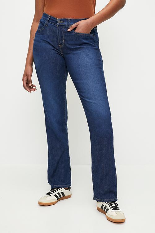 Curvy Straight Jeans - I've Got This Dark Wash