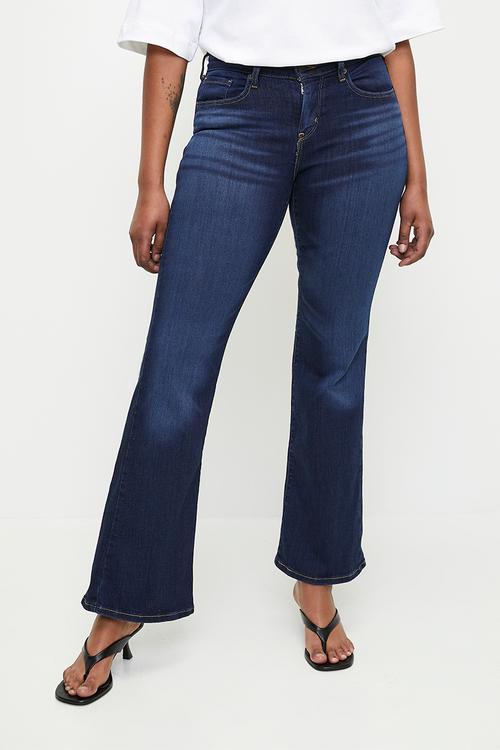 Curvy Flare Jeans ZA - Chelsea Carbon Glow 