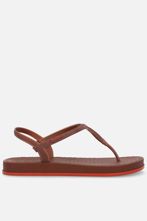 Drip Sandalia T-Bar - Brown