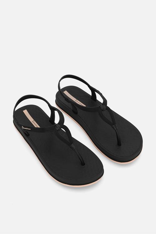 Drip Sandalia T-Bar - Black
