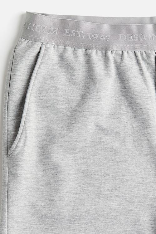 Pyjama shorts - light grey marl