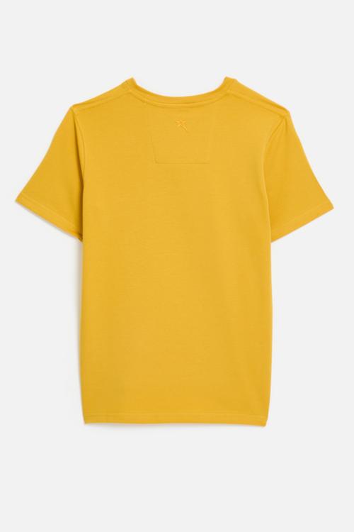 Boys plain fashion T-shirt - new mustard