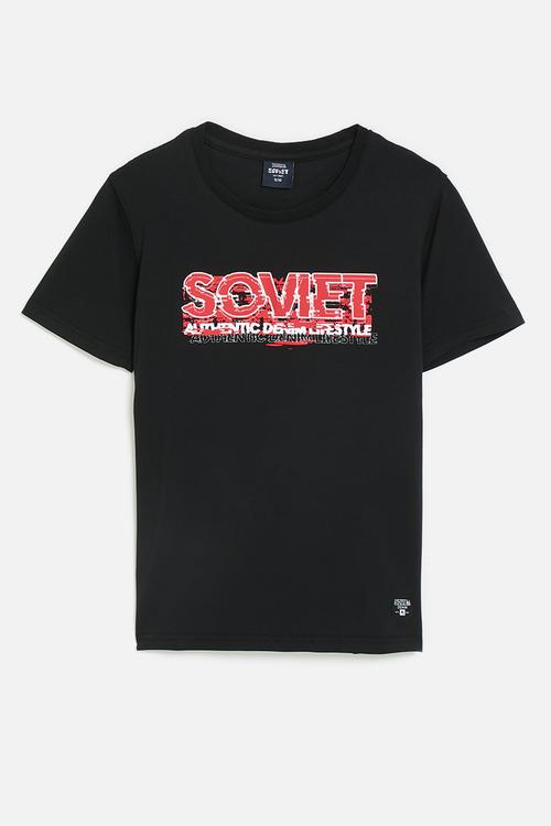 Boys fashion T-shirt - black