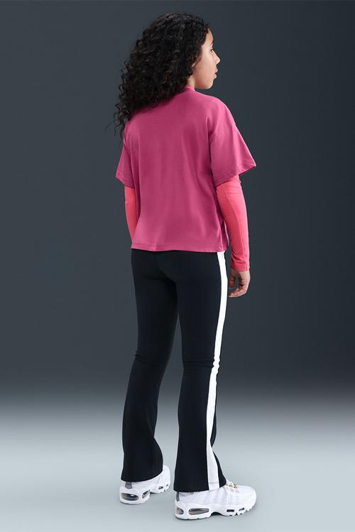 Girls Nike Sportswear Essential Doodle 2 Tee - Sweet Beet