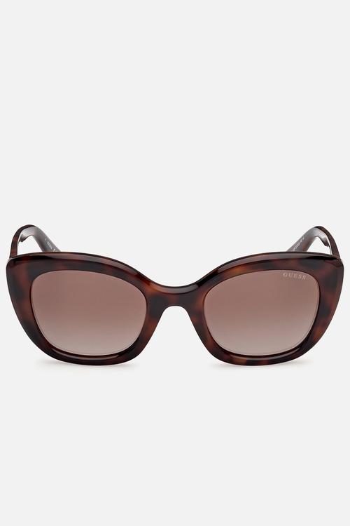 Square Shape Sunglasses 51mm  - Dark Havana