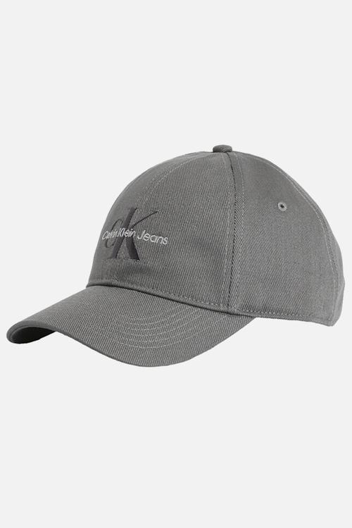 Mono Logo Embro Cap - Charcoal Gray