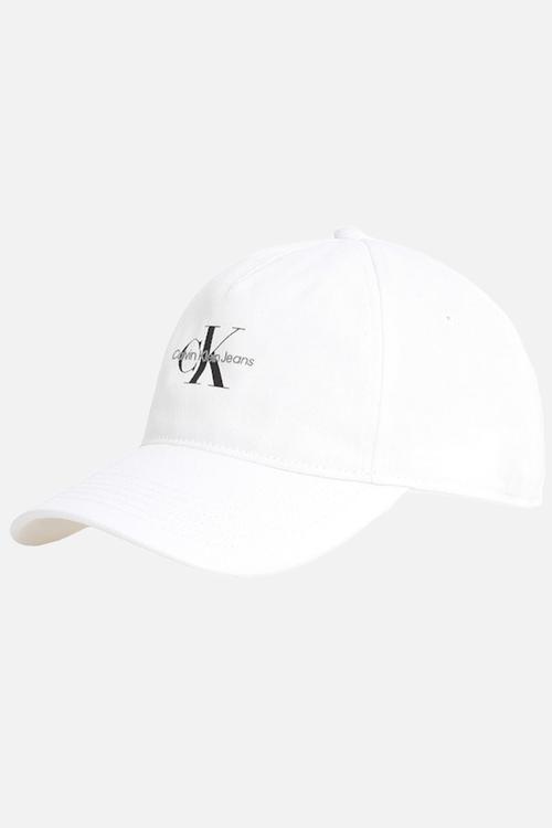 Mono Logo 5 Panel Cap - Bright White