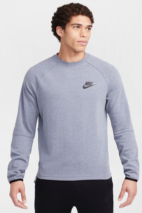 NSW Tech Fleece Crew Sweatshirt - Blue/Blk