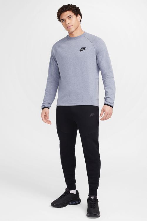 NSW Tech Fleece Crew Sweatshirt - Blue/Blk