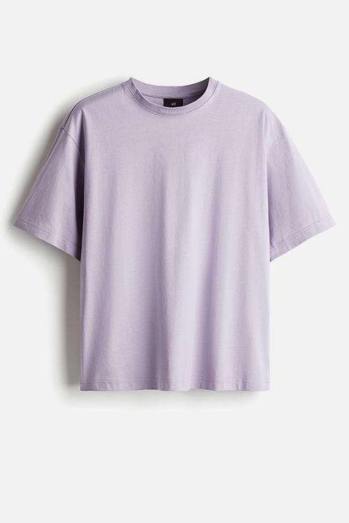 Loose fit T-shirt - purple