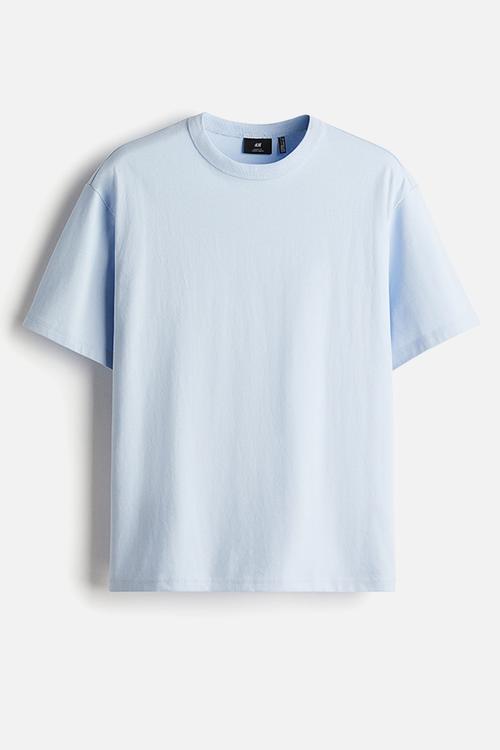 Coolmax® loose fit T-shirt - light blue