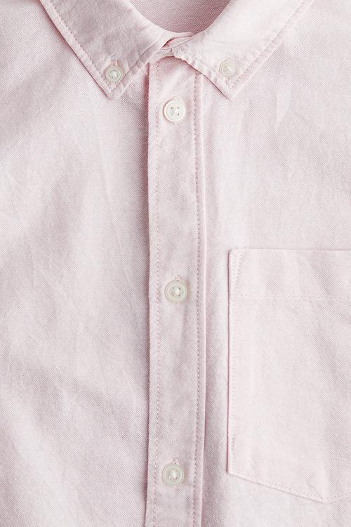 Button-down cotton shirt - light pink