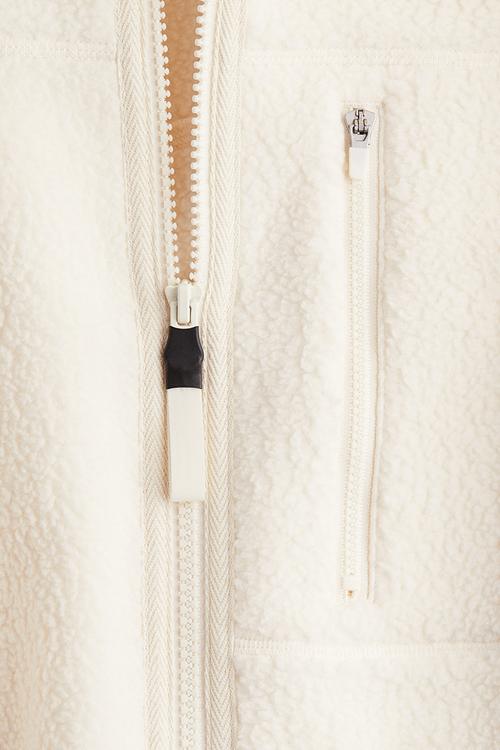 Teddy sports jacket - cream 